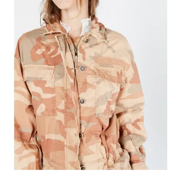 Free People Lead the Way Cotton Utility Jacket